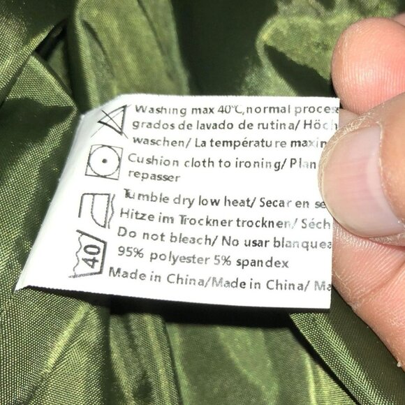 Zeagoo Mens Bomber Jacket Sz XL Full Zip Outerwear Classic Green Casual Outdoors - Picture 9 of 13